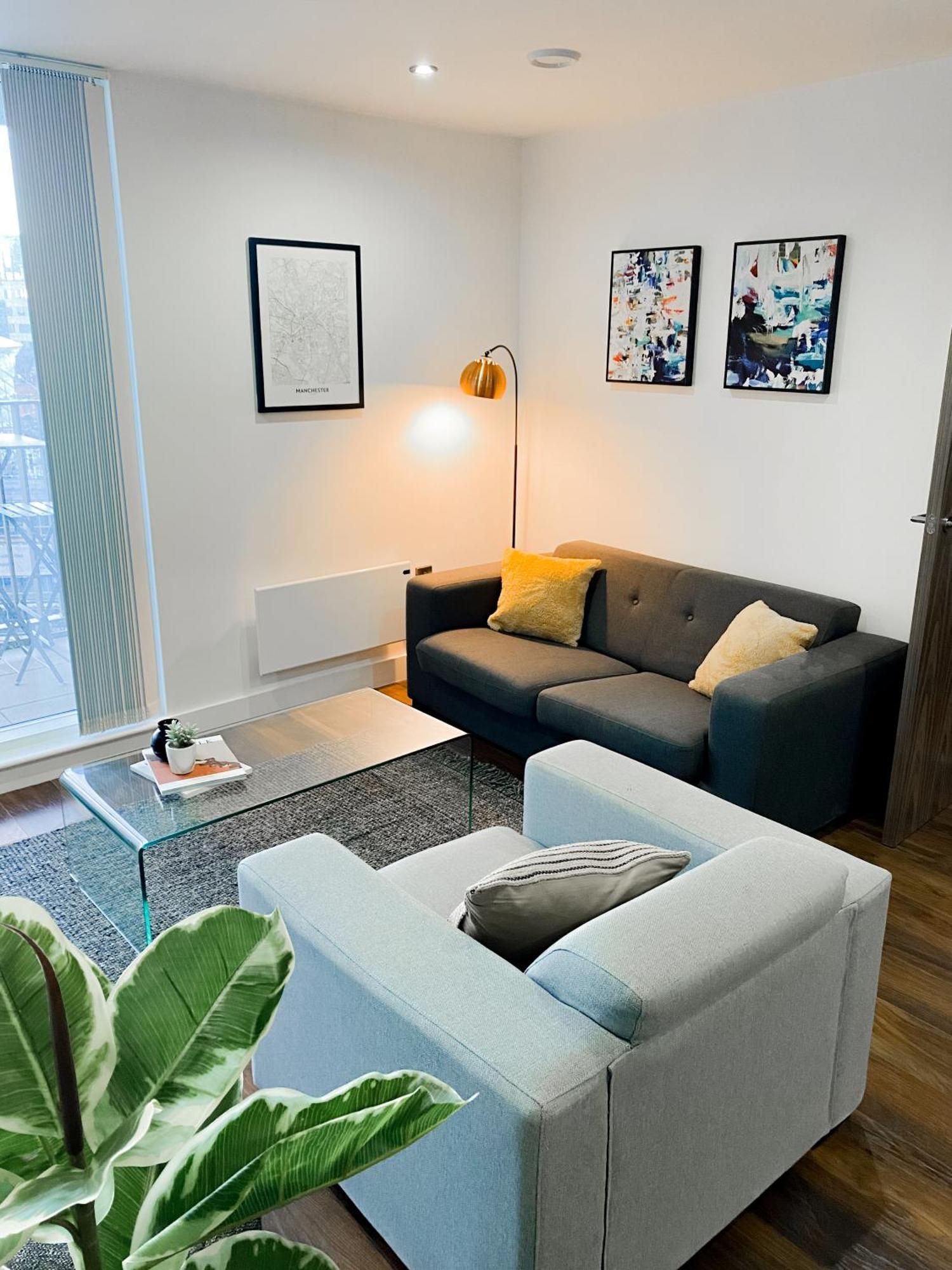 The Panda - Modern 2 Bedroom Apt In Manchester City Centre エクステリア 写真